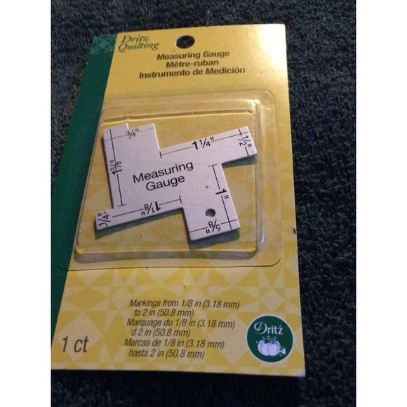 Dritz Quilting 14 In 1 Measuring Gauge - Picture 1 of 1